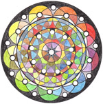 Spectrum mandala